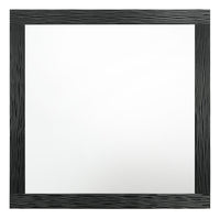 Atlas Bedroom Dresser Mirror - Black 