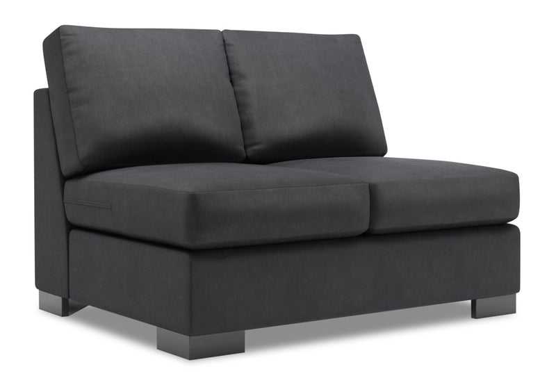 Sofa Lab Track Armless Loveseat - Pax Pepper