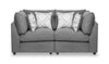 Evolve Loveseat - Charcoal