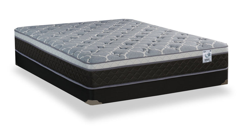 Springwall Salerno Eurotop Low-Profile Queen Mattress Set