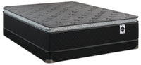 Springwall Sage Pillowtop Low-Profile Twin Mattress-in-a-Box Set 