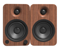 Kanto YU4 Powered Speakers with Bluetooth® and Phono Preamp - Walnut 