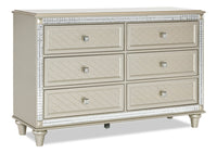 Tyra Bedroom 6-Drawer Dresser, 60.3