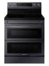 Samsung 6.3 Cu. Ft. Smart Electric Free Standing Range with Air Fry - Black Stainless Stel - NE63A6751SG/AC