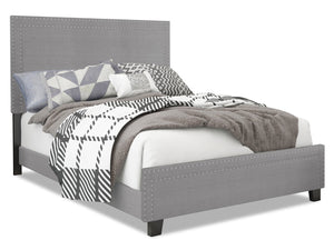 Avery King Bed - Grey