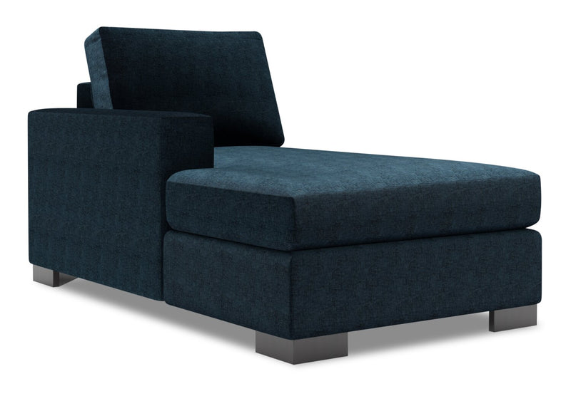 Sofa Lab Track LAF Chaise - Luxury Indigo