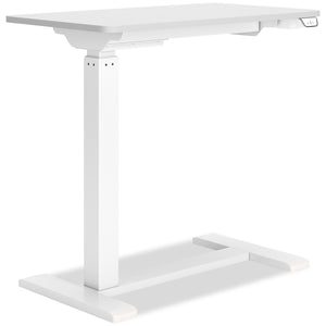 Steeve Height-Adjustable Side Desk - White