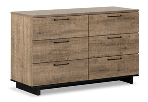 Everley 6-Drawer Dresser, 51.25