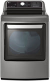 LG 7.3 Cu. Ft. TurboSteam™ Dryer with EasyLoad™ Dual-Opening Door - DLEX7900VE