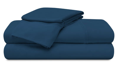 BEDGEAR Ver-Tex™ Performance 4-Piece Queen Sheet Set - Navy 
