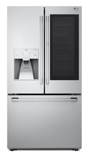 LG STUDIO 24 Cu. Ft. InstaView™ Counter-Depth Refrigerator - SRFVC2416S
