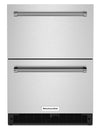 KitchenAid 4.4 Cu. Ft. Under-Counter Refrigerator - KUDR204KSB
