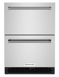 KitchenAid 4.4 Cu. Ft. Under-Counter Refrigerator - KUDR204KSB 
