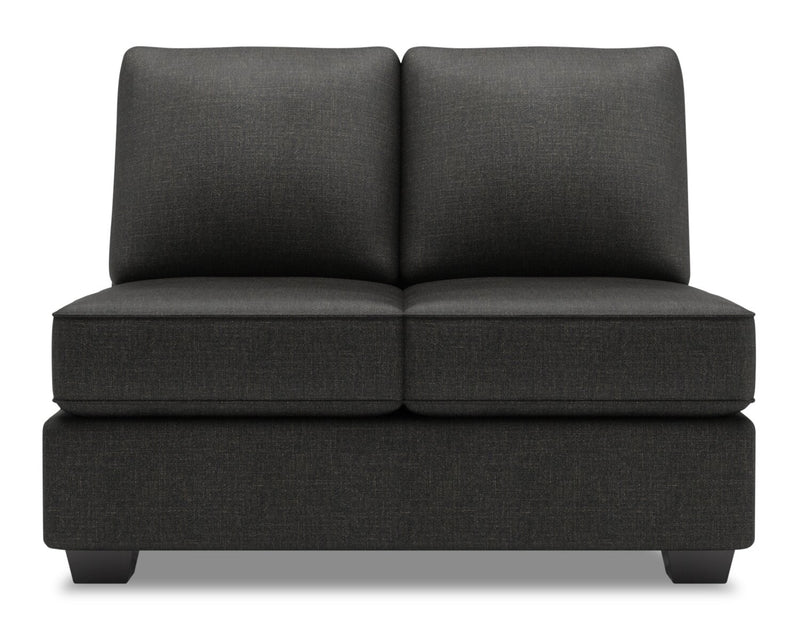 Sofa Lab Roll Armless Loveseat - Luna Kohl