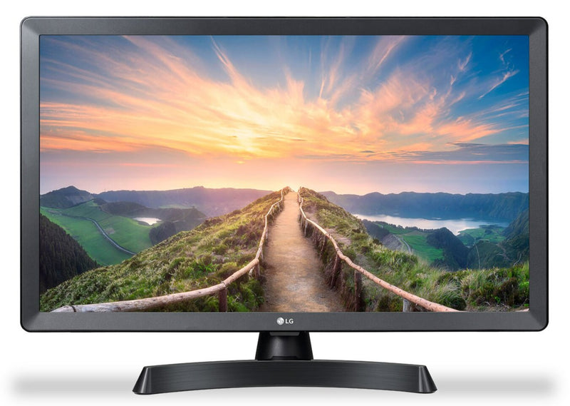 LG Electronics Television - LG 24" 720p HD Smart TV/Computer Monitor - 24LM530S-PU 