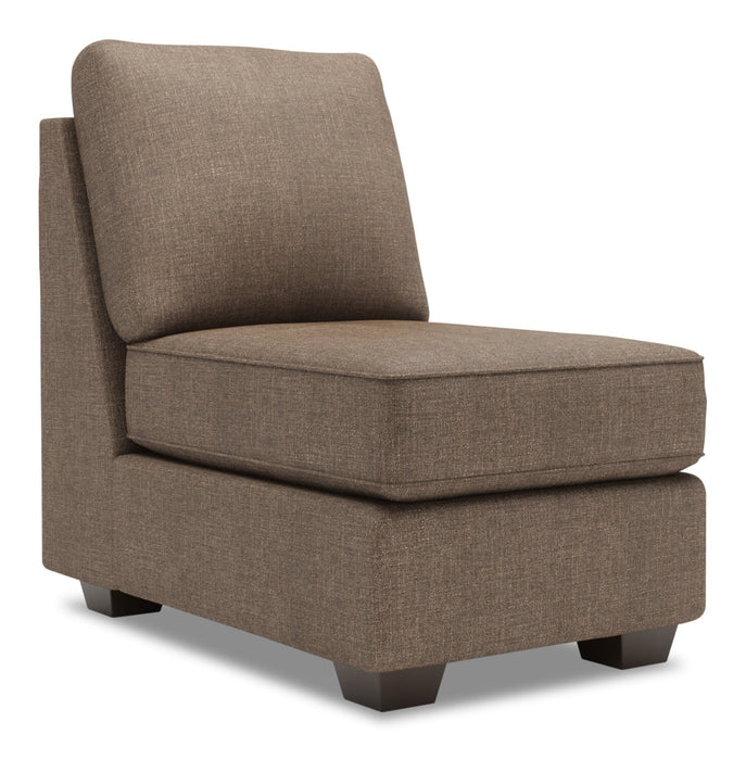 Sofa Lab Roll Armless Chair - Luna Praline