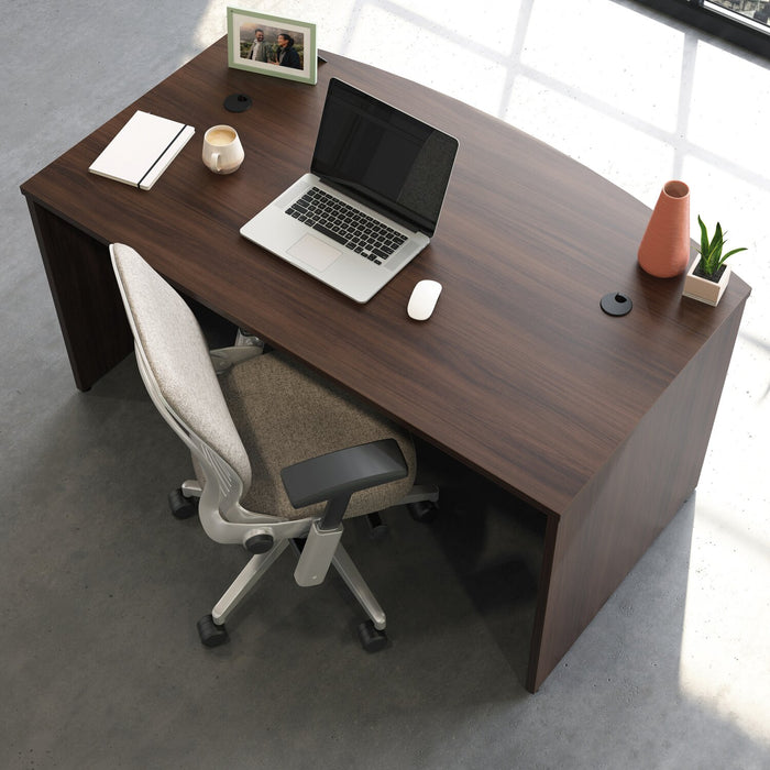 Affirm 59.06\" Commercial Grade Office Desk - Noble Elm