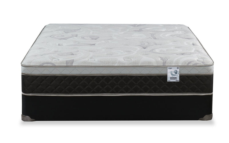 Springwall Pisa II Eurotop Firm Twin Mattress Set