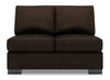 Sofa Lab Track Armless Loveseat - Luxury Chocolate