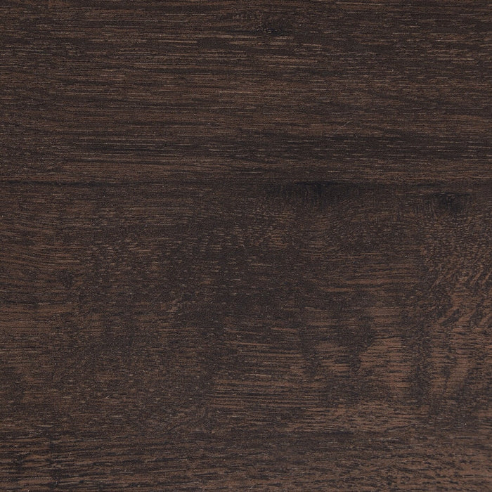 Retta Executive Office Desk - Coffee Oak 