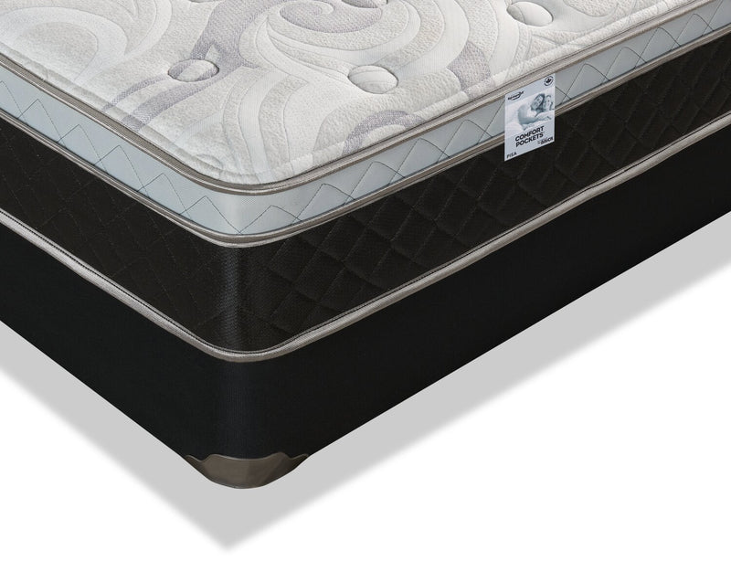 Springwall Pisa II Eurotop Firm King Mattress Set