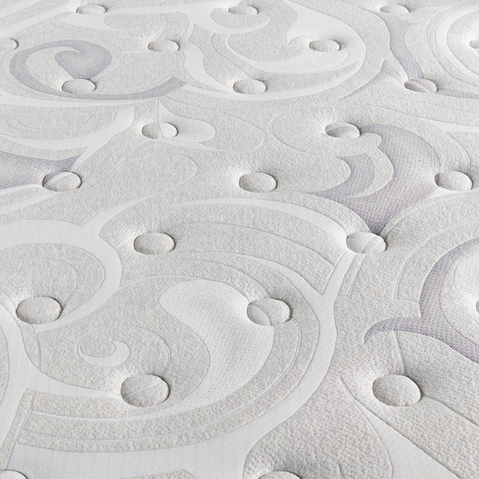 Springwall Pisa II Eurotop Firm Low-Profile King Mattress Set