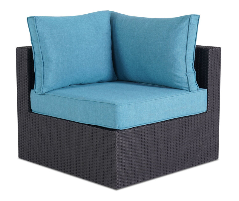 Minnesota Corner Patio Chair - Blue 