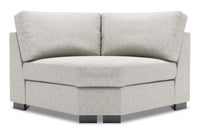 Sofa Lab Track Curved Wedge - Luxury Silver