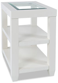 Corey Chairside Table - White 