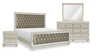 Tyra 6-Piece King Bedroom Package 