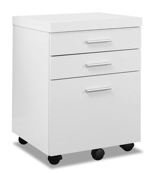 Bruno Filing Cabinet - White 