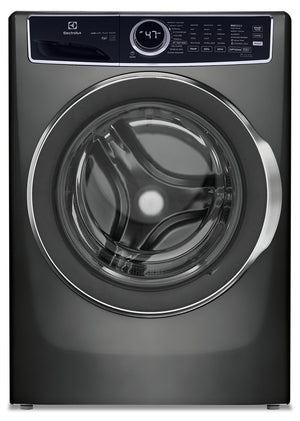 Electrolux 4.5 Cu. Ft. Front-Load High-Efficiency Steam Washer - Titanium - Stackable - ELFW7537AT