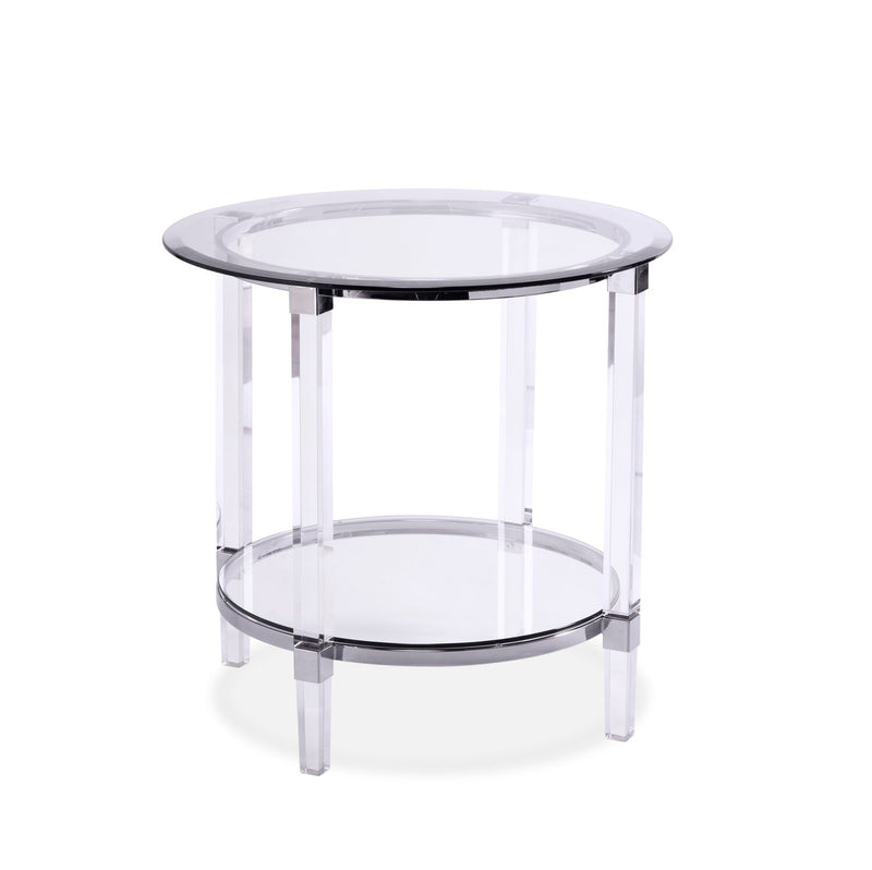 Enzo Round End Table   