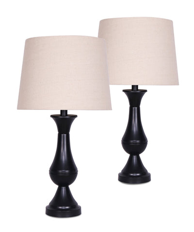 Grady 2-Piece Table Lamp Set with USB Port 