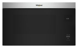 Whirlpool 1.1 Cu. Ft. Flush-Mount Over-the-Range Microwave - YWMMF5930PZ