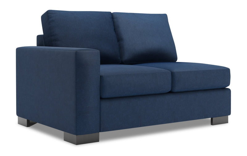Sofa Lab Track LAF Loveseat - Pax Navy