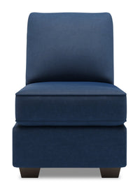 Sofa Lab Roll Armless Chair - Pax Navy 