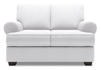 Sofa Lab Roll Loveseat - Pax Ice 