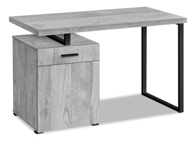 Remi Reversible Desk - Grey 