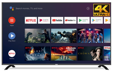RCA 65" 4K HDR Smart Google TV  | Téléviseur intelligent RCA HDR 4K de 65 po avec GoogleTVMC