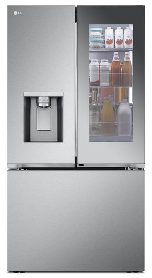 LG 31 Cu. Ft. Smart Mirror InstaView™ Door-in-Door® Refrigerator - LRYKS3106S