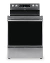 Hisense 5.8 Cu. Ft. Electric Range With Air Fry and European Convection - Stainless Steel - HBE3501CPS