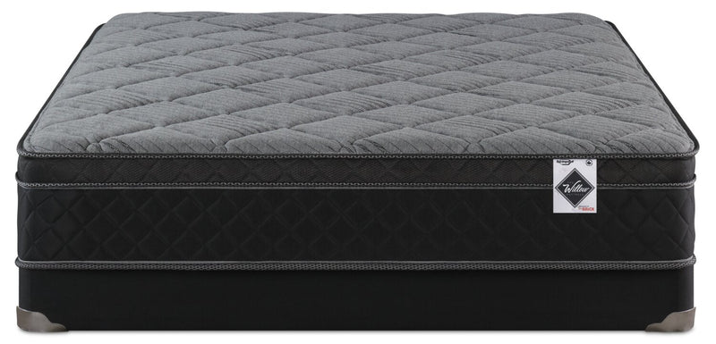 Springwall Aspen Eurotop Low-Profile Full Mattress-in-a-Box Set