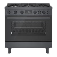 Bosch 800 Series 3.5 Cu. Ft. Dual Fuel Freestanding Range - HDS8645C 