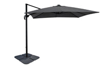 Solar Cantilevered Patio Umbrella with Base - 137