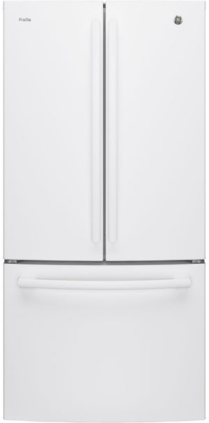 Profile 24.5 Cu. Ft. French-Door Refrigerator with Space-saving Icemaker – PNE25NGLKBB