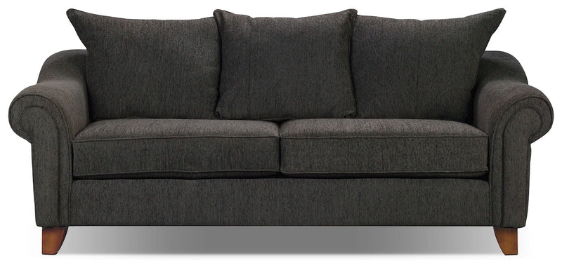 Reese Chenille Sofa - Dark Grey - Contemporary style Sofa in Dark Grey