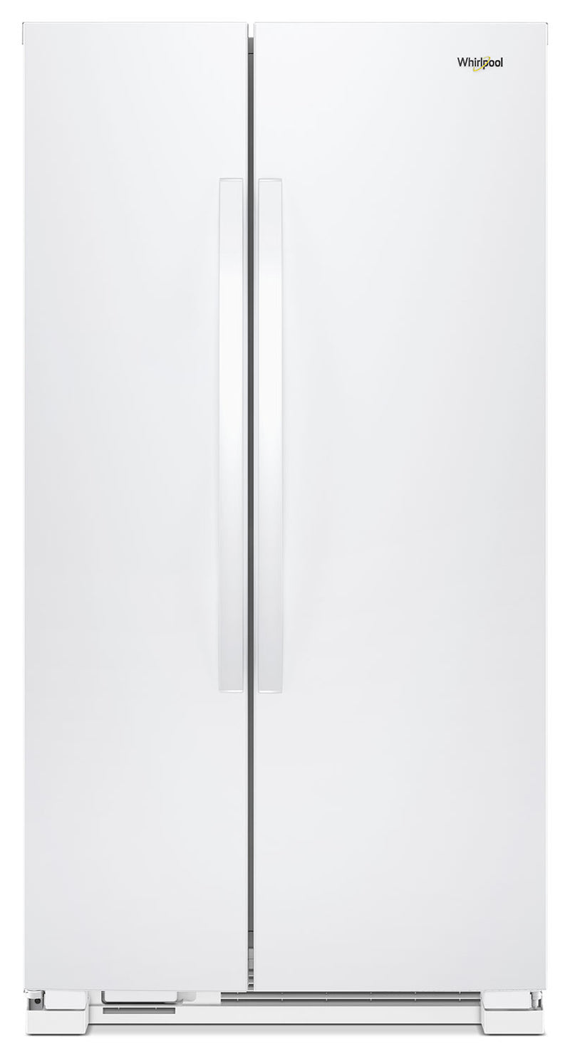 Whirlpool 22 Cu. Ft. Side-by-Side Refrigerator – WRS312SNHW - Refrigerator in White