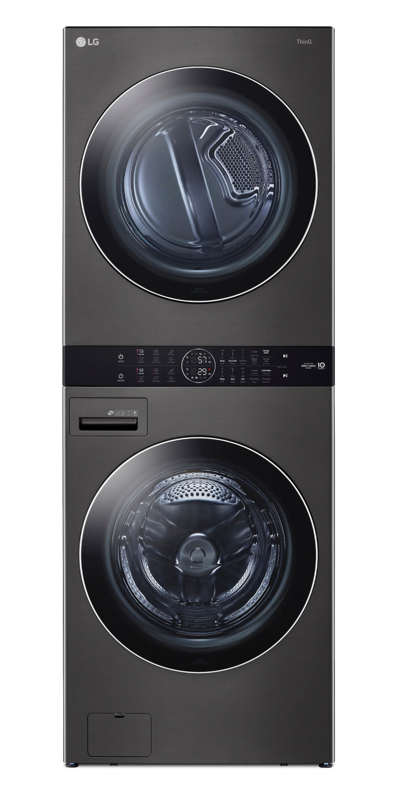 LG WashTower™ with 5.2 Cu. Ft. Washer and 7.4 Cu. Ft. Dryer - WKEX200HBA 