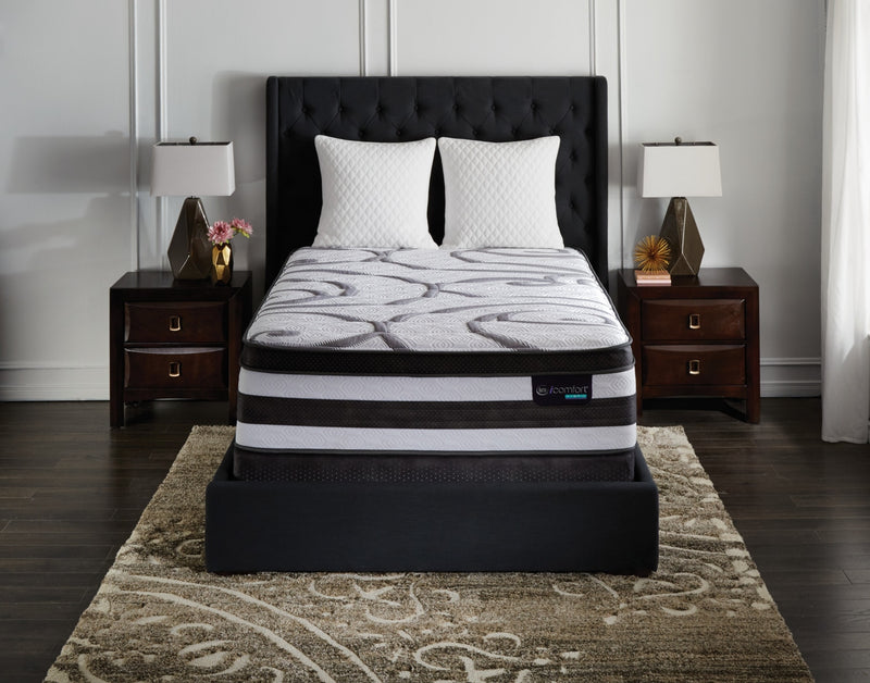 Serta iComfort® Hybrid Antigona Plush Euro-Top Queen Mattress Set